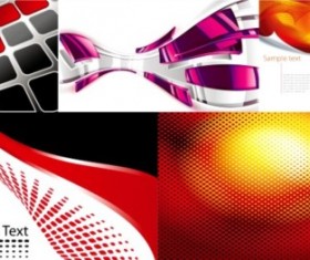 Spatial dynamic background vector