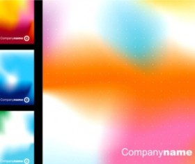 Bright colorful background vector set