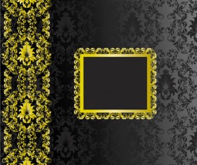 Luxury pattern Backgrounds vector 01