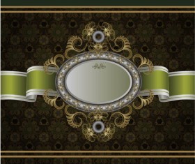 Luxury pattern Backgrounds vector 04