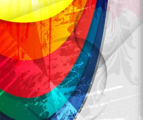 Vivid Halation Backgrounds vector