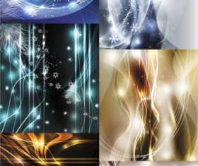 Dynamic colorful background vector