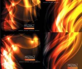 Flame background dynamic Illustration vector