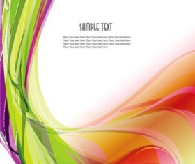 dynamic lines background set vector