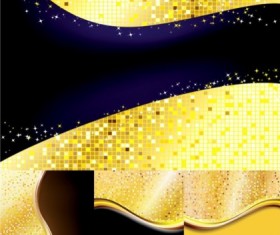 Bright Note mosaic background Illustration vector