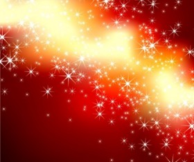 Colorful star background vector