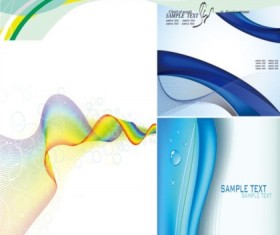 Abstract lines background vector graphics