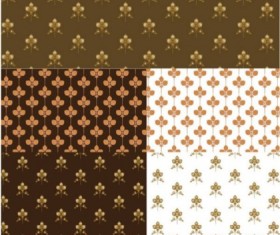 Lovely pattern design art vectors material