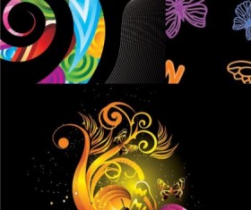 Dream beautiful background art vector