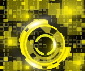 Gloden style background vector