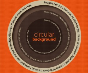 Creative lens background vector