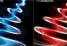 Gorgeous dynamic circulation background vector