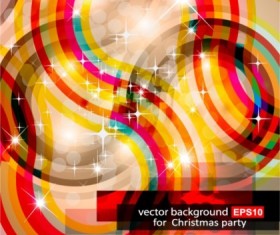 Colorful around background vector