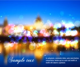 Blurred Dream light background vector