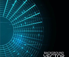 Creative light background vector material