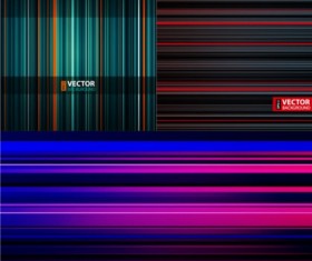 Colorful striped background vector design