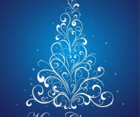 Christmas Tree Illustration Vector