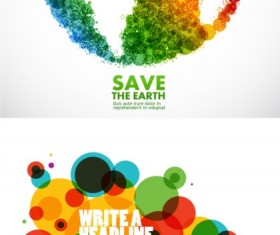 Funny creative background vector