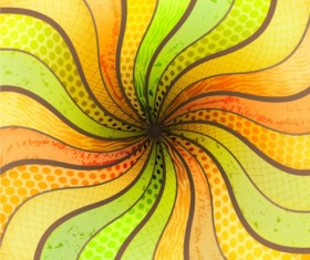 Creative space curve background vector