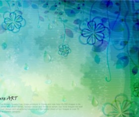 Hazy pattern background vector
