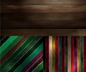 Color stripe background vector