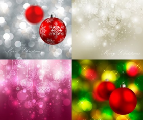 christmas ball background  vector