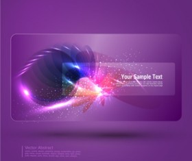 Colorful light background vector