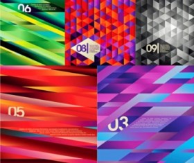 Colorful fashion background vector