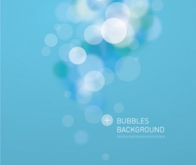 Dream bubble background vector material