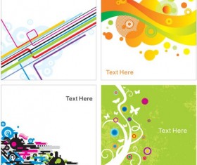Creative Color Backgrounds  vector