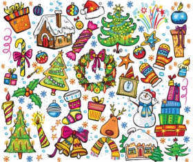 christmas illustration  vector