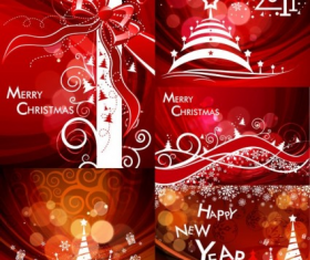 christmas pattern background  vector