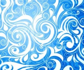 Blinding flash blue background vector