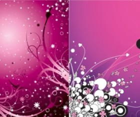 Purple fashion design background vector