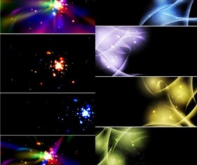 Shiny effects design background vector