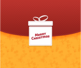 Merry christmas card vectors
