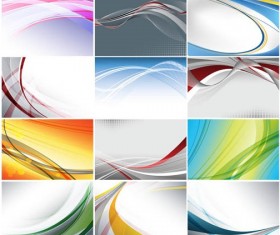 Stylish Backgrounds vector material