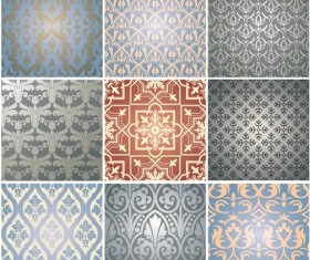 Retro Patterns vector set