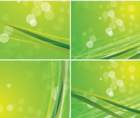 Green Backgrounds design vectors