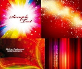 Bright light background vector material