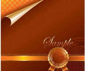 Luxury card vector design