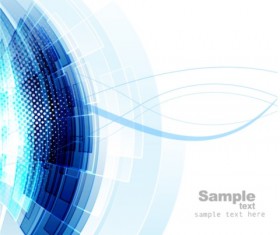 Modern blue light background Illustration vector