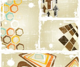 Mottled grunge background vector