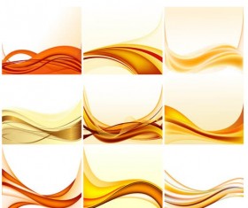 Abstract Waves Backgrounds vector