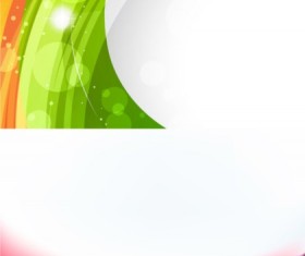 Dynamic abstract art background vector