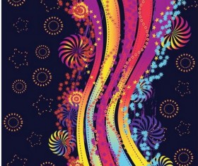 Abstract floral with decor Backgrounds vector