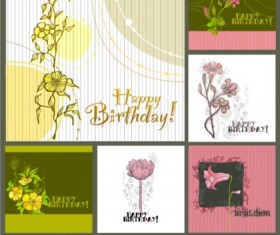 Hand drawn floral elegant background vector