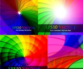 Shining spiral background vector