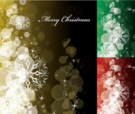 Dream snow christmas background vector