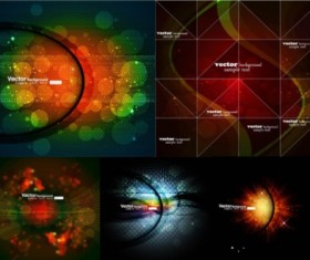 Abstract Effect light background vector